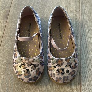 Little girl Tucker & Tate leopard shoes